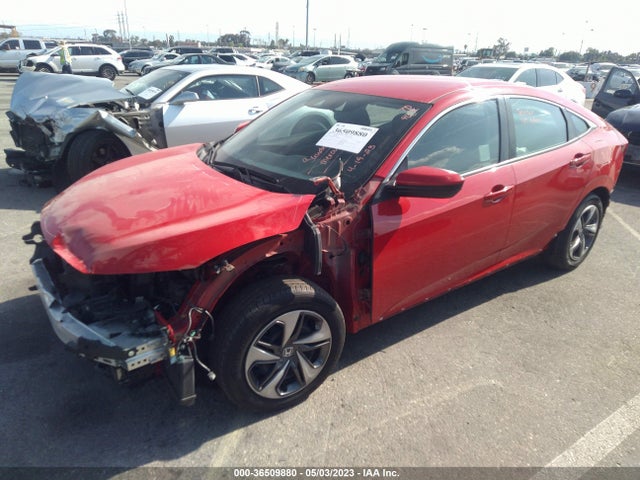 Honda Civic Sedan Lx 2019 2HGFC2F69KH507049 Image 2