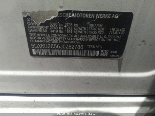 5UXKU2C56J0Z62786 BMW X6 Xdrive35i