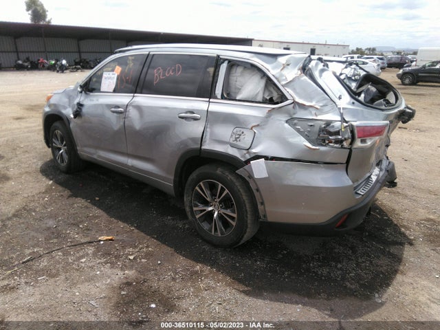 Toyota Highlander Xle 2016 5TDKKRFH1GS160187 Image 3