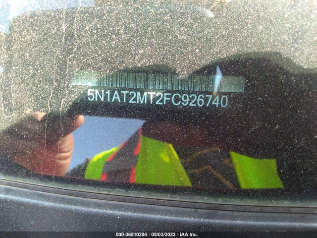 2015 NISSAN ROGUE S VIN: 5N1AT2MT2FC926740