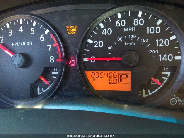 2008 NISSAN FRONTIER SE VIN: 1N6AD07U38C446636