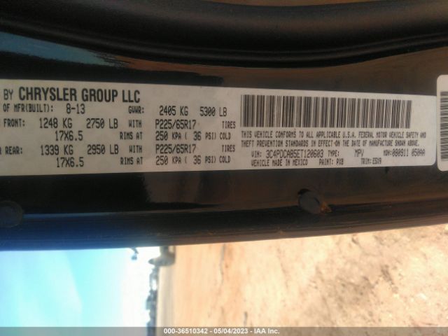 3C4PDCAB5ET120603 Dodge Journey American Value Pkg