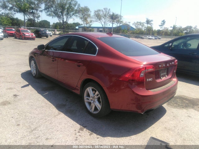 2015 VOLVO S60 T5 DRIVE-E PREMIER VIN: YV126MFK4F1352308