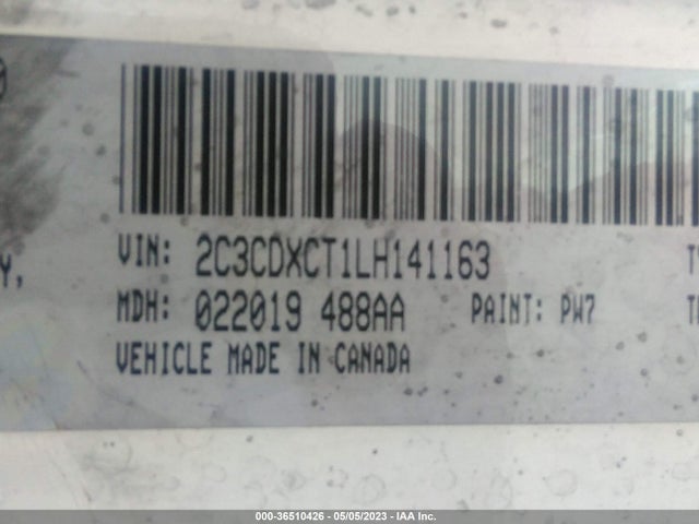 Dodge CHARGER R/T 2020 2C3CDXCT1LH141163 Image 10