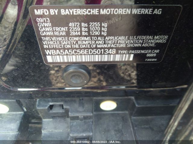 WBA5A5C56ED501348 BMW 5 Series 528i