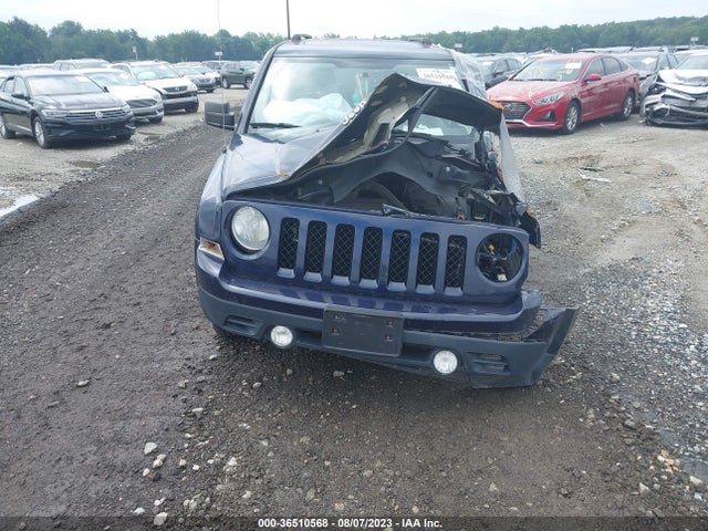 2012 JEEP PATRIOT LATITUDE VIN: 1C4NJRFB4CD658823