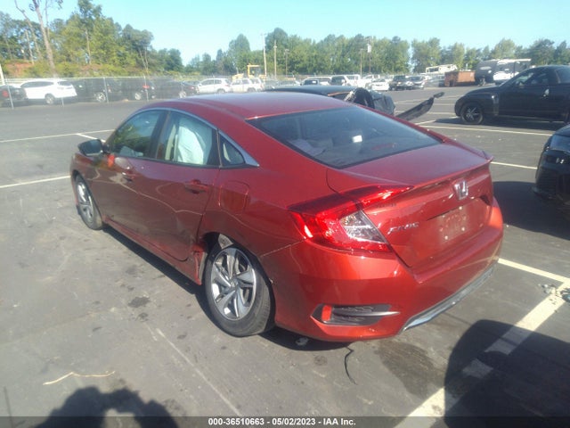 Honda Civic Sedan Lx 2019 2HGFC2F62KH552267 Image 3