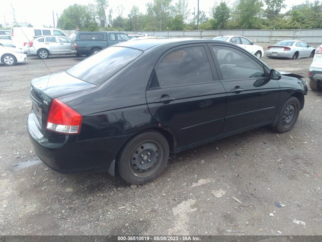 2009 KIA SPECTRA EX VIN: KNAFE221295624599