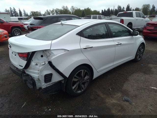 Hyundai Elantra Limited 2014 5NPDH4AE7EH490135 Image 4