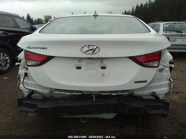 Hyundai Elantra Limited 2014 5NPDH4AE7EH490135 Image 6