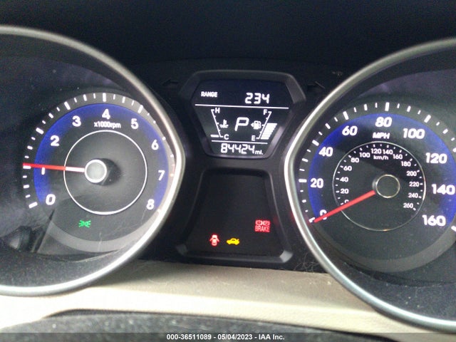Hyundai Elantra Limited 2014 5NPDH4AE7EH490135 Image 7