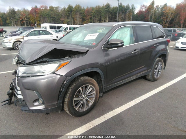 Toyota Highlander Xle 2019 5TDJZRFH5KS715738 Image 2