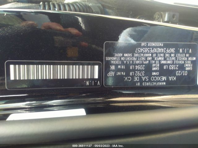 3KPF24ADXPE585457 KIA Forte Lxs