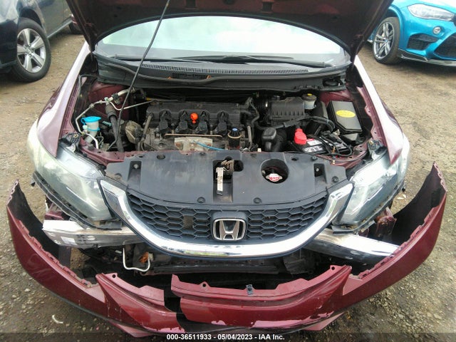 Honda Civic Sedan Lx 2014 19XFB2F59EE219055 Image 10
