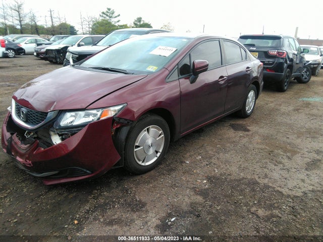 Honda Civic Sedan Lx 2014 19XFB2F59EE219055 Image 2