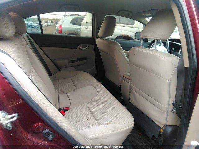Honda Civic Sedan Lx 2014 19XFB2F59EE219055 Image 8