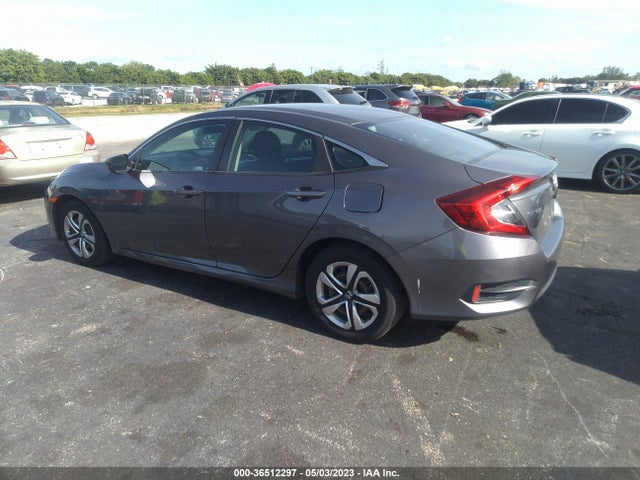 Honda Civic Sedan Lx 2018 2HGFC2F59JH580377 Image 3