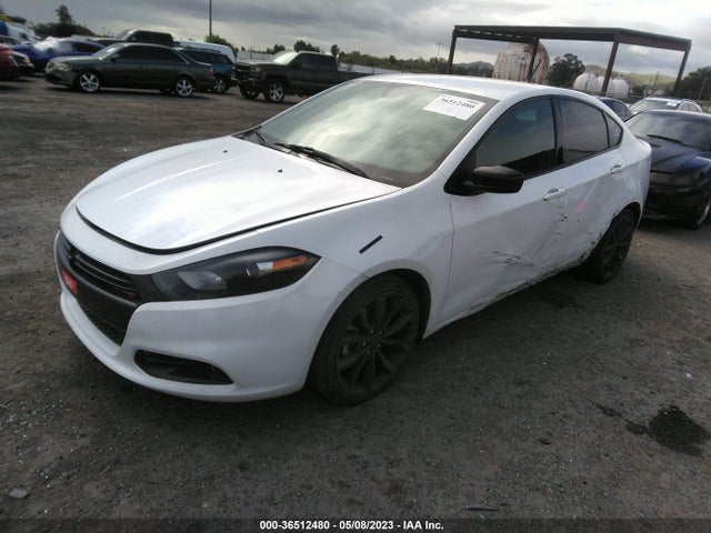 2016 DODGE DART SXT SPORT BLACKTOP VIN: 1C3CDFFA5GD796935