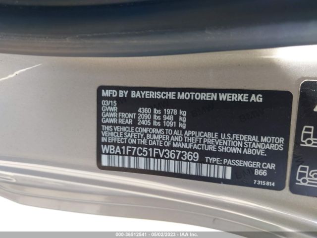 WBA1F7C51FV367369 BMW 2 Series 228i Xdrive
