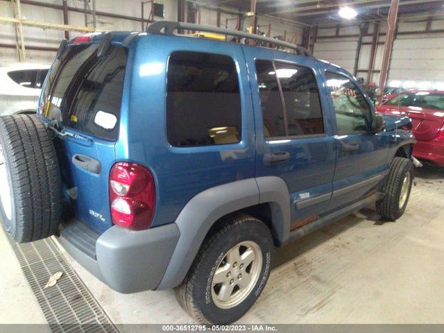 2005 JEEP LIBERTY SPORT VIN: 1J4GL48K65W613953