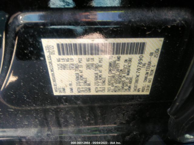 5N1BT3BB7NC707890 Nissan ROGUE SV