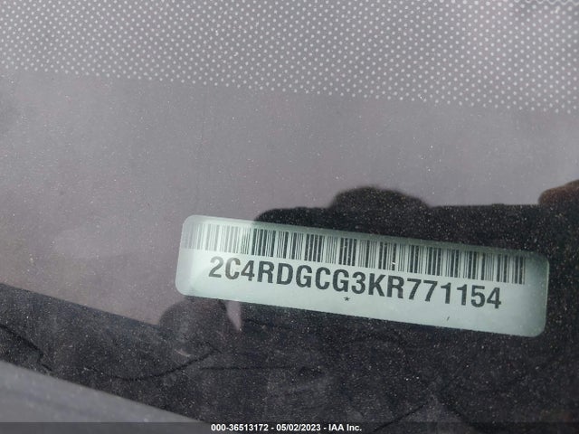 Dodge Grand Caravan Sxt 2019 2C4RDGCG3KR771154 Image 9