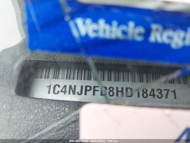 1C4NJPFB8HD184371 Jeep Patriot Latitude