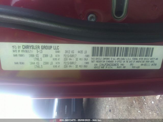 1C4NJPCB4ED630676 Jeep Patriot Limited