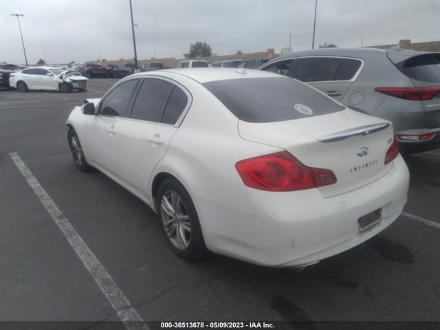2013 INFINITI G37 SEDAN JOURNEY VIN: JN1CV6AP6DM301838