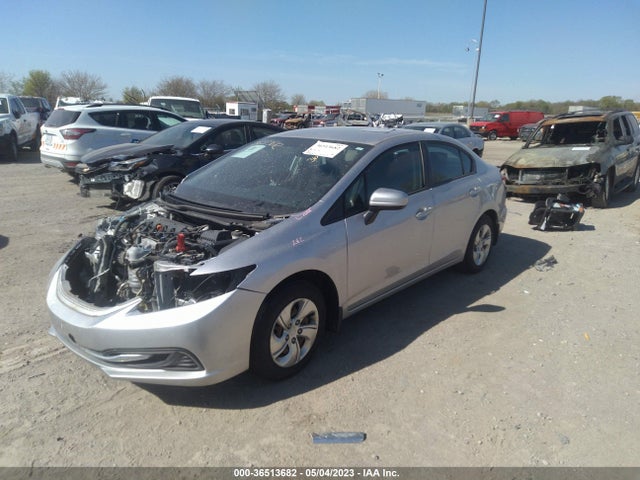 Honda Civic Sedan Lx 2015 19XFB2F5XFE104143 Image 2