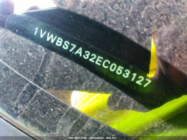 1VWBS7A32EC053127 Volkswagen Passat Se W/sunroof & Nav