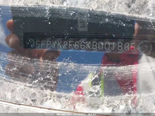 Honda Ridgeline Rtl-t 2019 5FPYK2F66KB001895 Image 9
