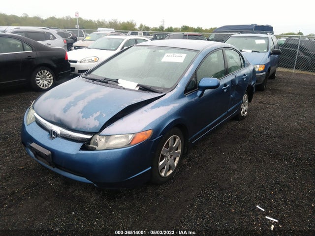 2007 HONDA CIVIC SDN LX VIN: 2HGFA165X7H502425