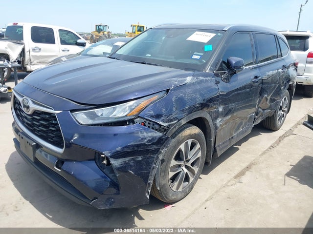 2020 TOYOTA HIGHLANDER XLE VIN: 5TDGZRAH4LS024817