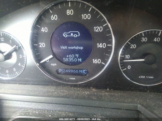 2006 MERCEDES-BENZ E-CLASS 5.0L VIN: WDBUH83J16X196493