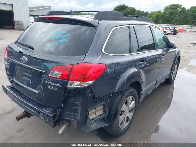 2011 SUBARU OUTBACK 3.6R LIMITED PWR MOON VIN: 4S4BREKCXB2346126