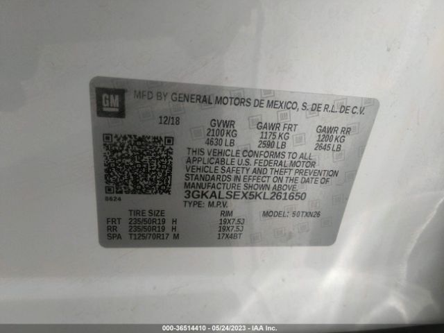 3GKALSEX5KL261650 GMC Terrain Denali