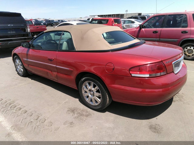 2006 CHRYSLER SEBRING CONV LIMITED VIN: 1C3EL65R86N100290