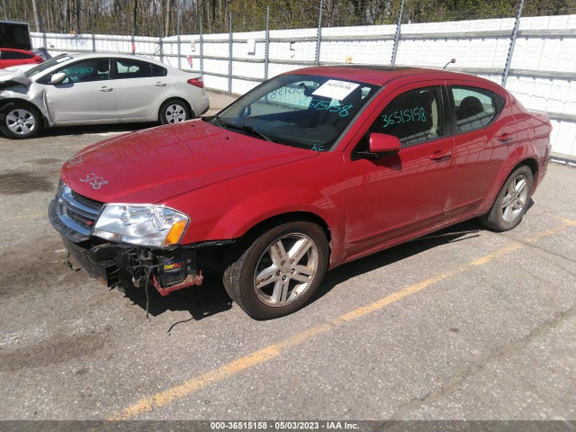 2013 DODGE AVENGER SXT VIN: 1C3CDZCG4DN709736