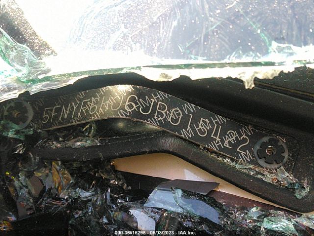 5FNYF6H06JB015422 Honda Pilot Elite