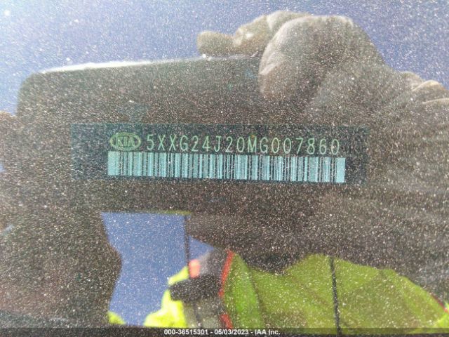 5XXG24J20MG007860 KIA K5 LX