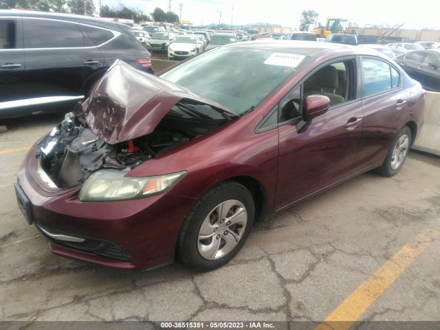 Honda Civic Sedan Lx 2014 19XFB2F5XEE274095 Image 2