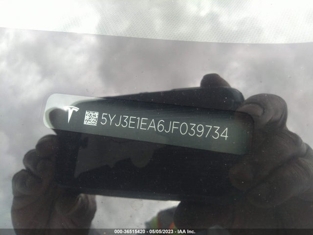 Tesla Model 3 Range Battery 2018 5YJ3E1EA6JF039734 Image 9