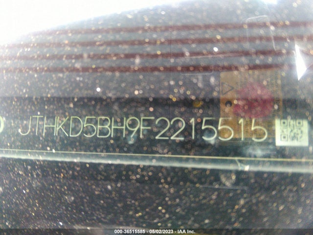 JTHKD5BH9F2215515 Lexus Ct 200h Hybrid