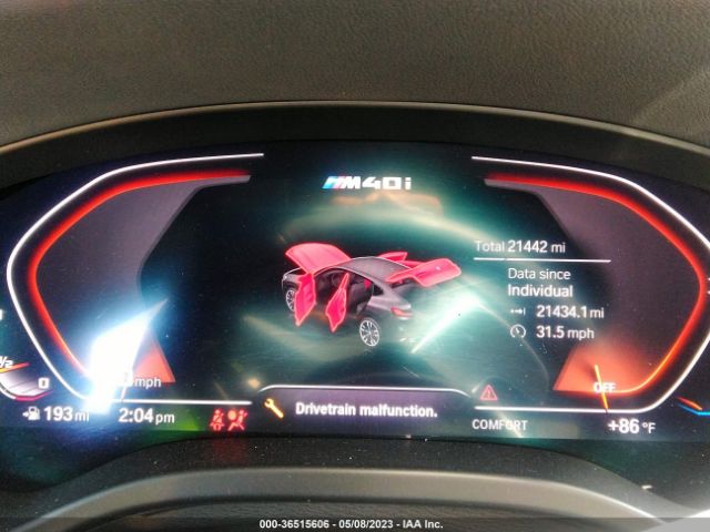 5UX43DT05N9J98541 BMW X4 M40i