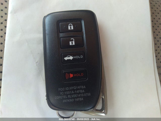 JTHBW1GG8G2109724 Lexus Es 300h Hybrid