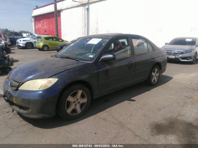 2004 HONDA CIVIC EX VIN: 2HGES26884H527683