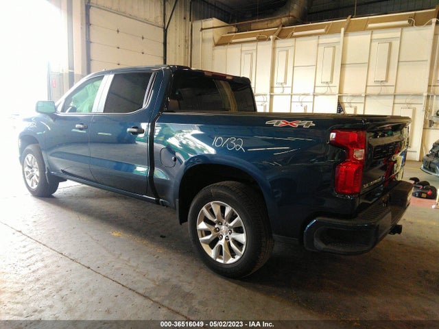 2022 CHEVROLET SILVERADO 1500 CUSTOM VIN: 1GCPDBEK8NZ514674