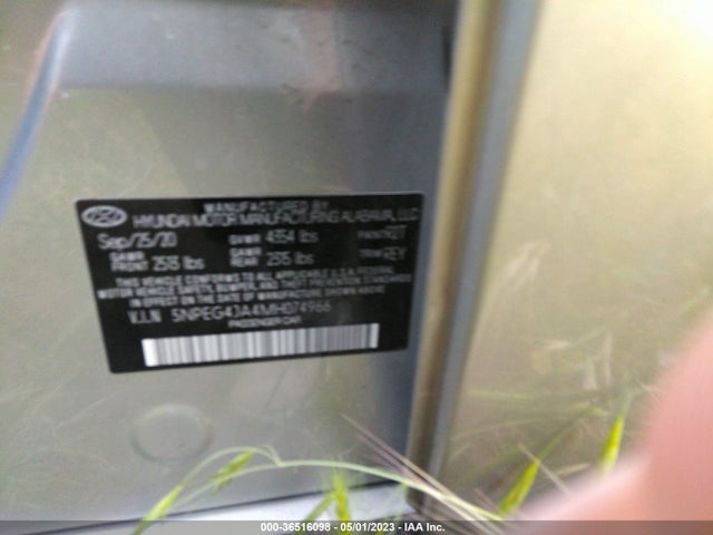 Hyundai SONATA SE 2021 5NPEG4JA4MH074966 Image 11