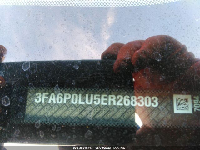 3FA6P0LU5ER268303 Ford Fusion Se Hybrid